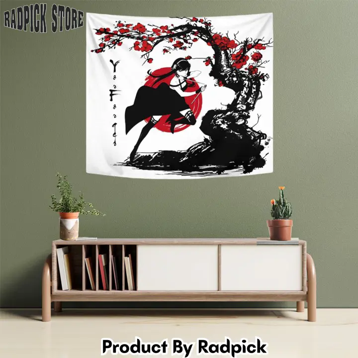 Yor forger tapestry custom japan style anime room wall decor  rp5948846